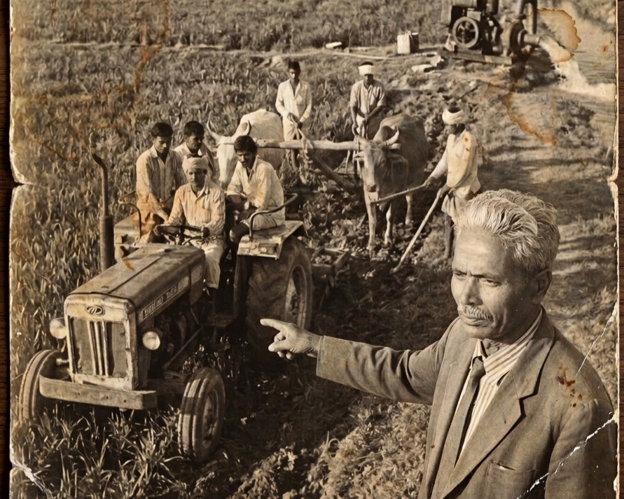 Foundation of Desouza Farms commercial crop processing late 1970s