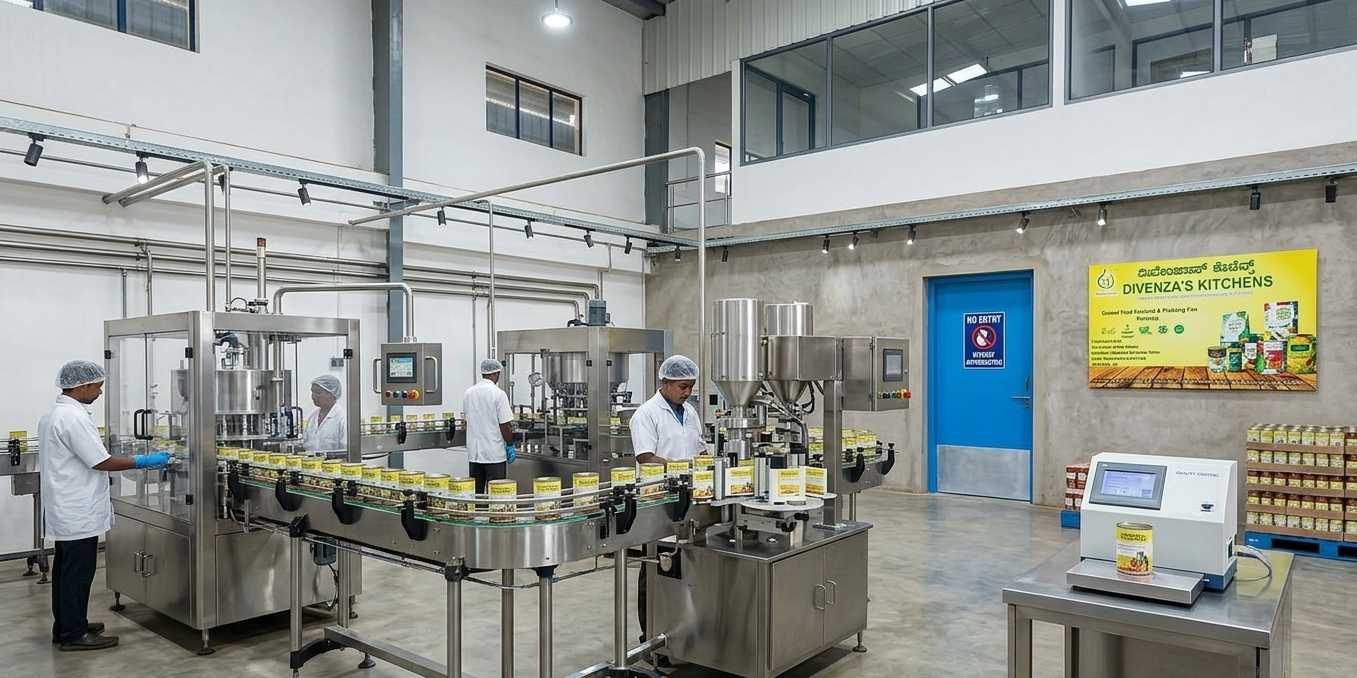 Divenza's Kitchens canning and food-processing plant 2025