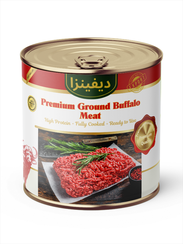 Canned Buffalo Meat Minced bulk manufacturer exporter India