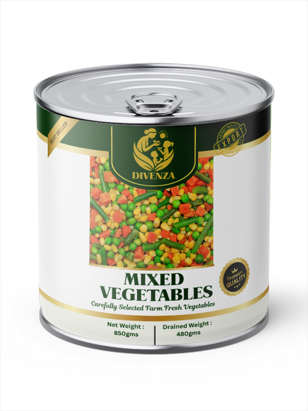 Canned Mixed Vegetables bulk manufacturer exporter
