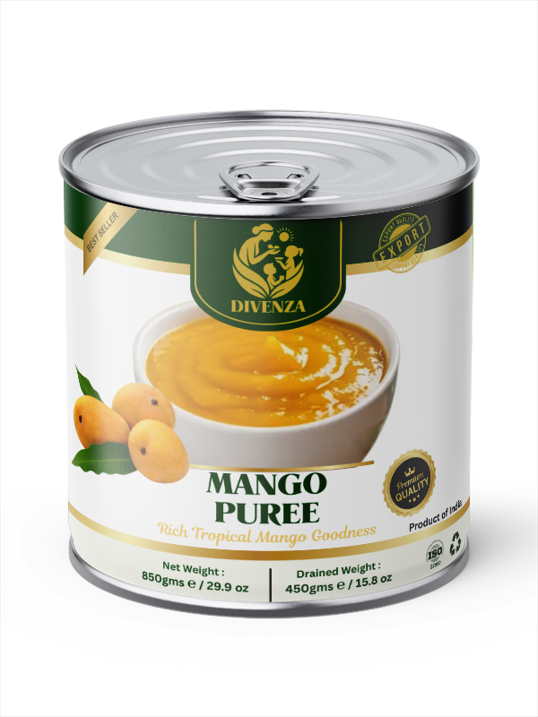 Mango Puree bulk manufacturer exporter India