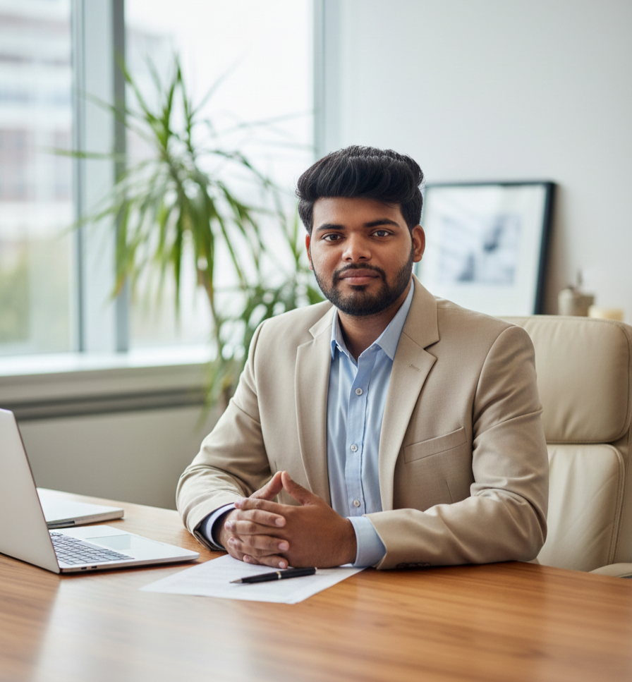 Rayanpaul D'Souza, CEO of Desouza Farms LLP